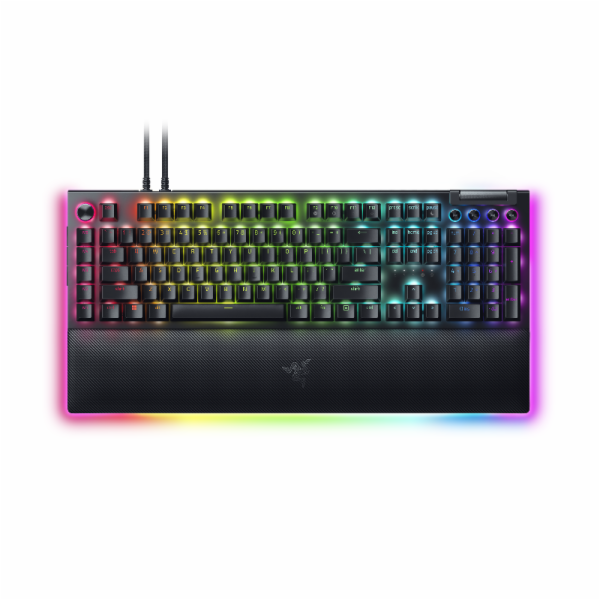 RAZER BlackWidow V4 Pro/Drátová USB/US layout/Černá