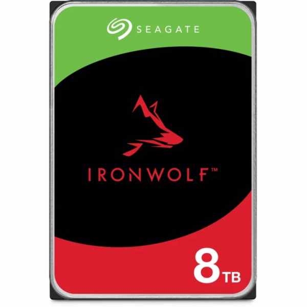 Seagate IronWolf, NAS HDD, 8TB, 3.5", SATAIII, 256MB cach...