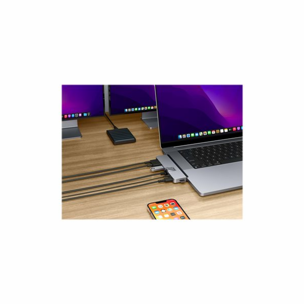 HyperDrive HD575 USB-C stanice/replikátor (HD575-GRY-GL)