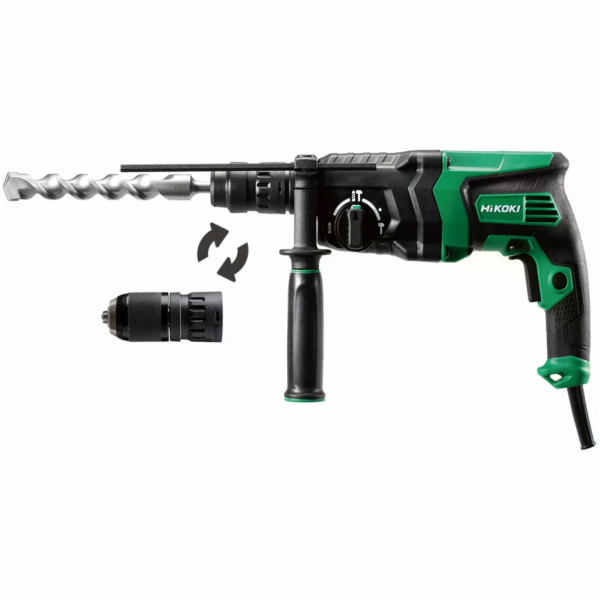 Příklepová vrtačka Hikoki DH26PMCWSZ 830W