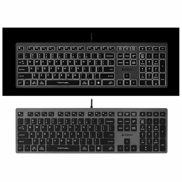 Klávesnice A4Tech A4Tech Fstyler FX60H (bílá podsvícená)