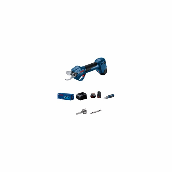 BOSCH Pro Pruner, akumulátorové zahradní nůžky, 25 mm, 12...