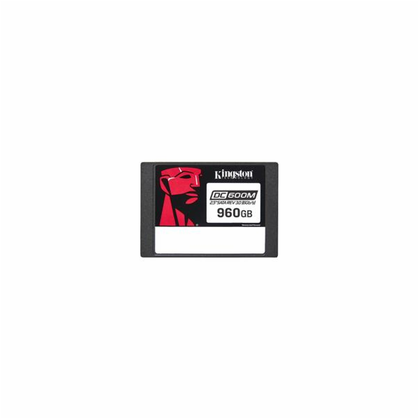 Kingston SSD DC600M 960GB SATA III 2.5" 3D TLC (čtení/záp...