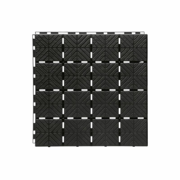 Prosperplast Chodníkový rošt 1,5 m2 Easy Square IES40 černý