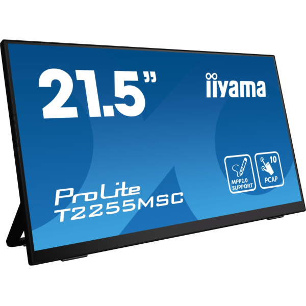 22" LCD iiyama T2255MSC-B1:PCAP,IPS,FHD,HDMI