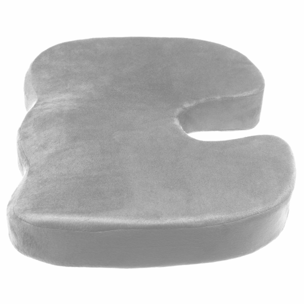 CONNECT IT FOR HEALTH Anatomický polštář na židli, ŠEDÝ C...