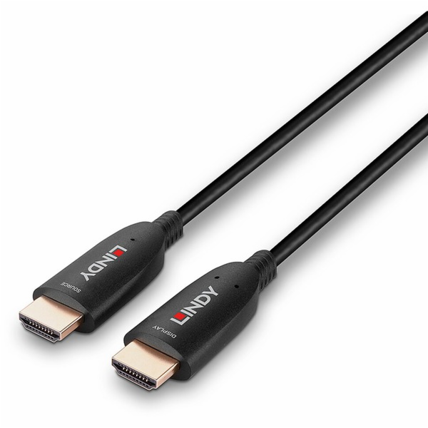 Lindy HDMI kabel - HDMI samec na HDMI samec - 20 m - opti...