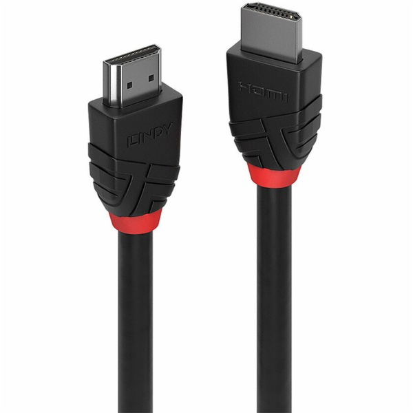Lindy Black Line - Standard - HDMI kabel - HDMI samec na ...