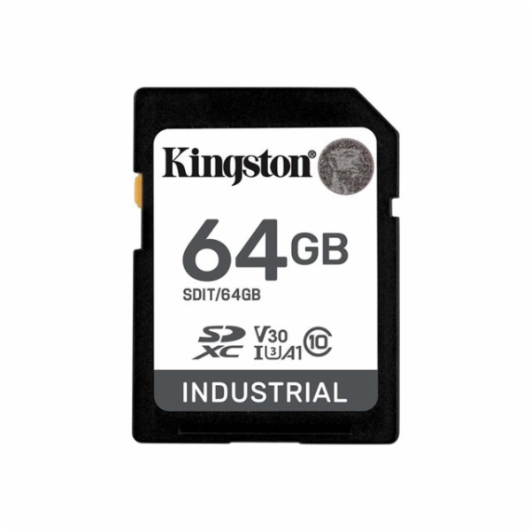 Průmyslová 64GB SDXC, paměťová karta