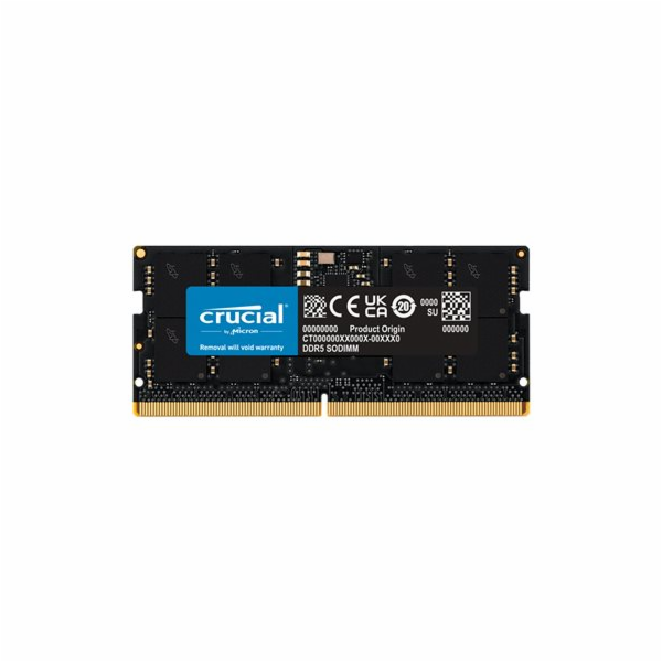 Crucial DDR5 24GB SODIMM 5600MHz CL46 (16Gbit)