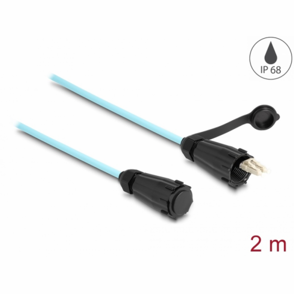 Delock Optický kabel z LC Duplex na LC Duplex s ochrannou...