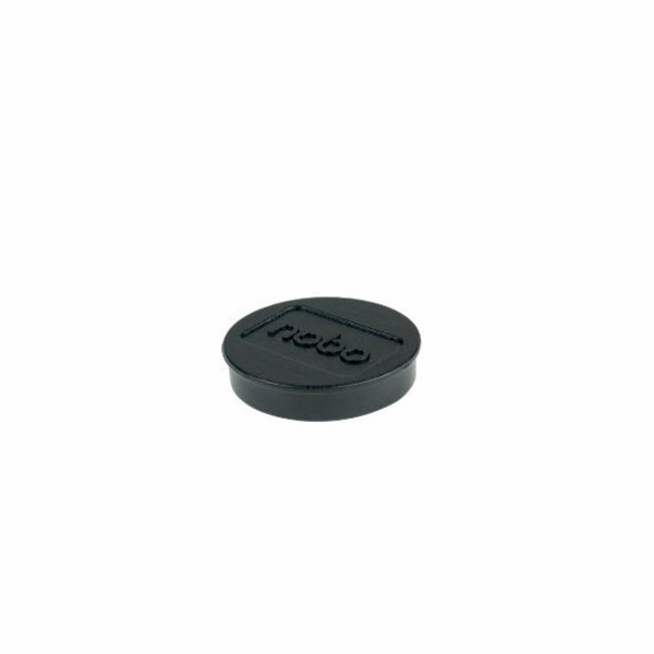 Nobo magnety 30 mm, černé (4)