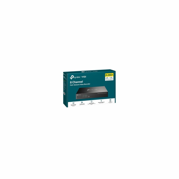 Záznamové zařízení TP-Link VIGI NVR1008H-8P 8 kanálů, 8x ...
