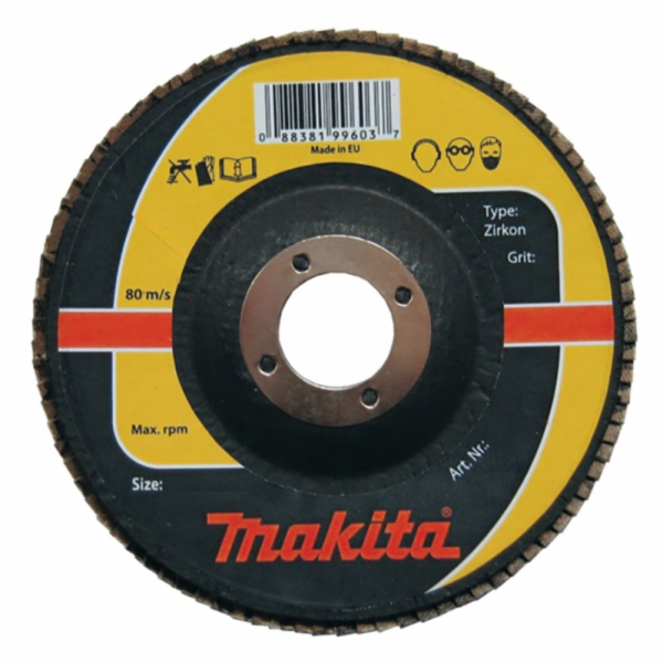 Makita P-65517 lamelový kotouč 125x22,2 K80