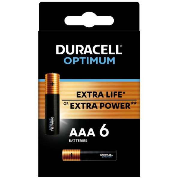baterie Duracell 1,5  AAA  6-pack  blist
