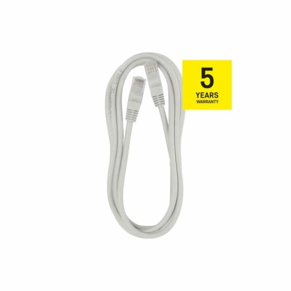 Kabel EMOS RJ-45 M, RJ-45 M, 2m, šedý S9123
