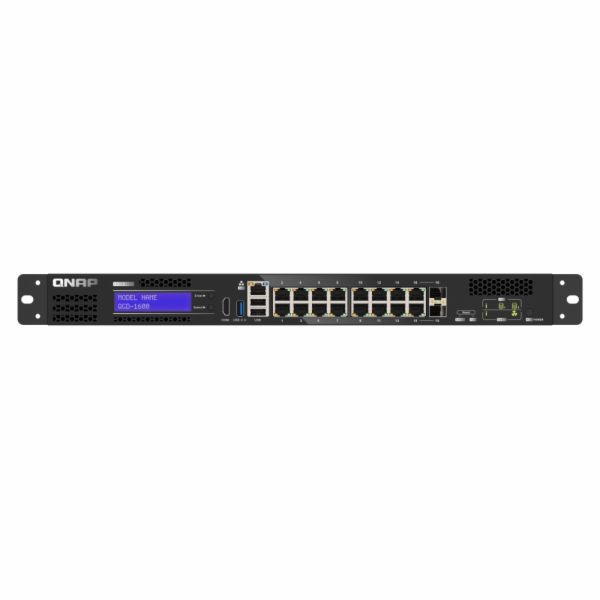 QNAP řízený switch QGD-1600-4G (16x GbE, 4core CPU, 4GB R...