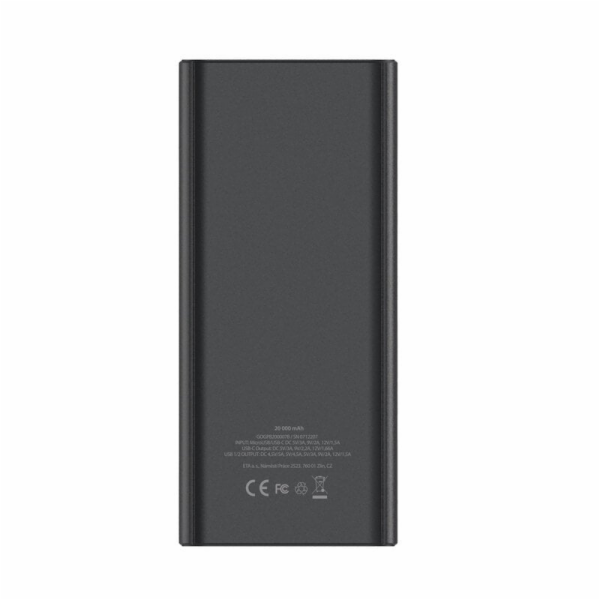 GoGEN GOG PB200007B GoGEN 20000 mAh, PB200007, powerbanka...