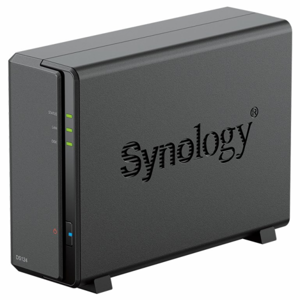 Synology DS124 DiskStation (4C/RealtekRTD1619B/1,7GHz/1GB...