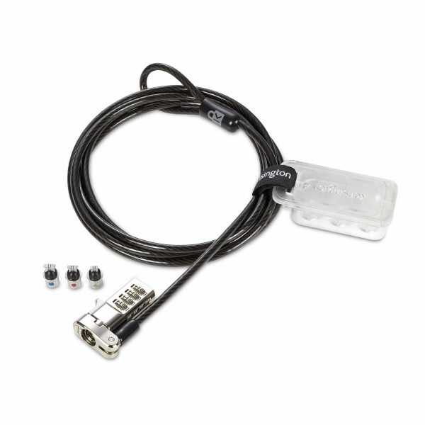 Bezpečnostní kabel Kensington Zámek na notebook Univerzál...