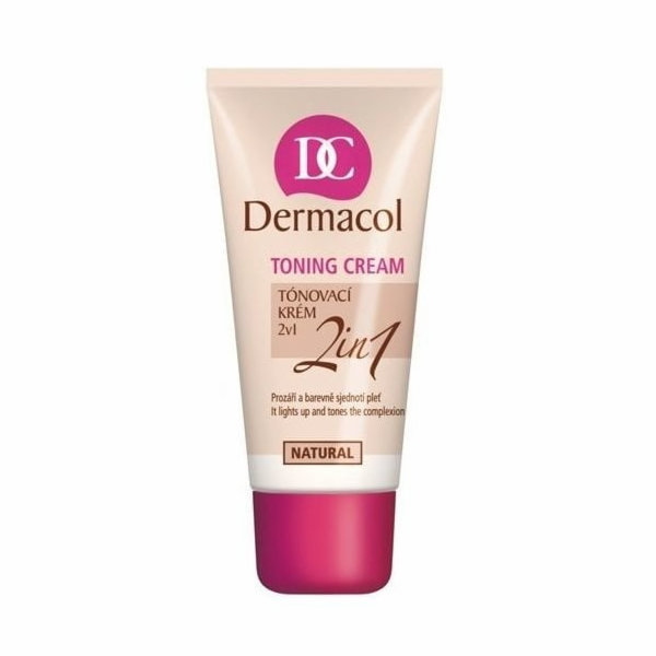 Dermacol Tónovací krém 2v1 Přírodní barvicí krém 30ml
