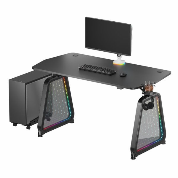 Ultradesk Herní stůl BOOSTER, černý