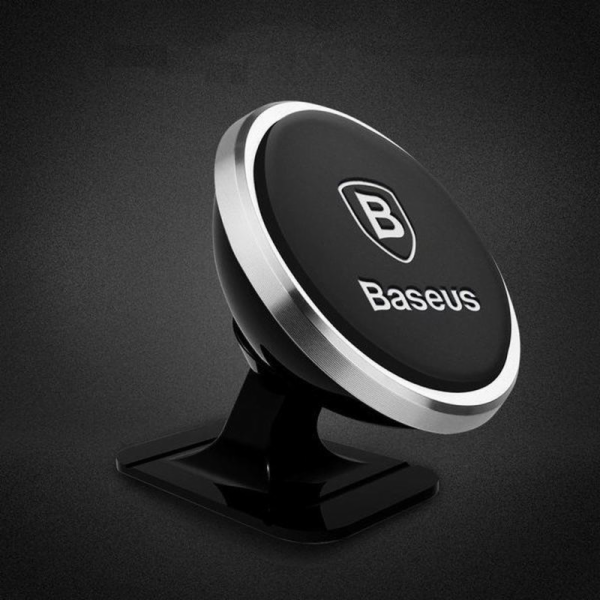 Baseus Baseus magnetický držák telefonu do auta (stříbrný)