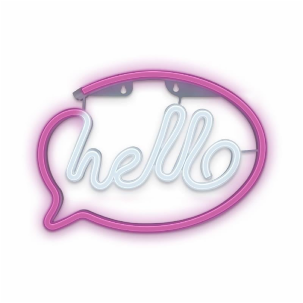 Forever dekorativní LED neon Hello