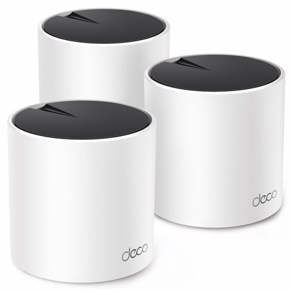 WiFi router TP-Link Deco X55(3-pack) WiFi 6, 3x GLAN, 2,4...