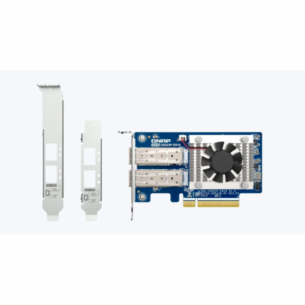 QNAP QXG-25G2SF-E810 - 2x 25GbE SFP28,PCIe Gen3 x8