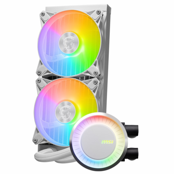 MSI vodní chladič CPU MAG Core Liquid E240 WHITE/ 2x 120m...