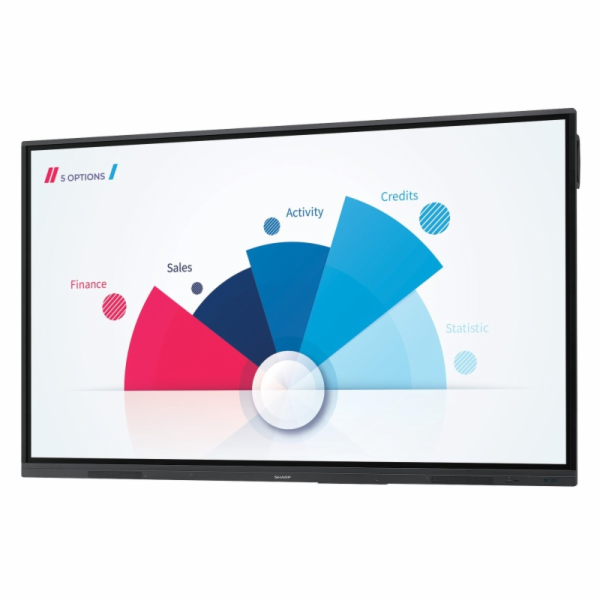 75" LED SHARP PN-L752B,3840x2160,16/7,400cd,touch