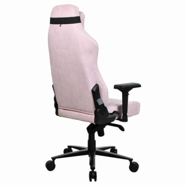 AROZZI herní židle VERNAZZA Supersoft Fabric Pink/ látkov...