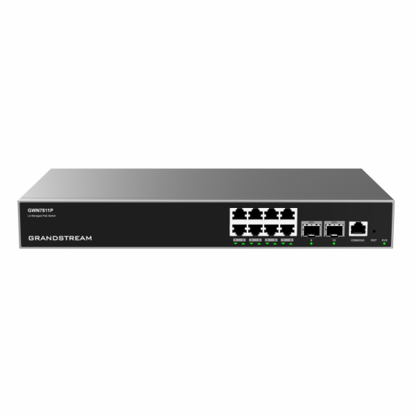 Grandstream GWN7811P L3 Managed Network PoE Switch 8 port...