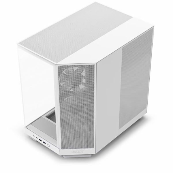 NZXT skříň H6 Flow RGB dvoukomorová / MidT / 3x120mm RGB ...