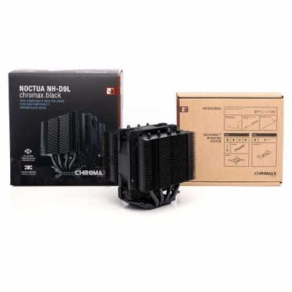 Noctua NH-D9L chromax.black, chladič CPU
