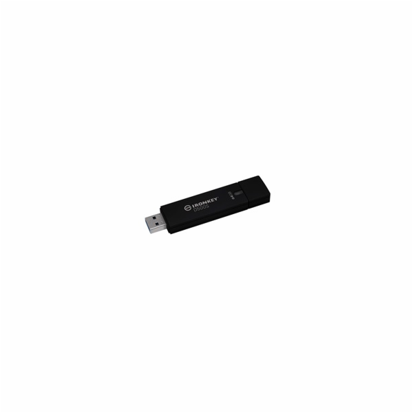 Kingston Ironkey D500S/64GB/USB 3.2/USB-A/Černá