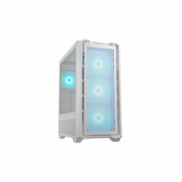 COUGAR PC skříň MX600 White Mid Tower Mesh Front Panel 3 ...