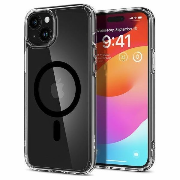Spigen Ultra Hybrid MAG iPhone 15 6.1 MagSafe černá/černá...