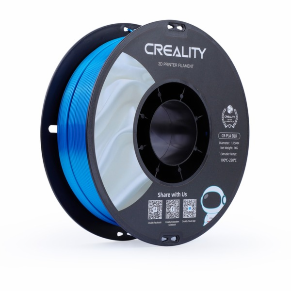 Creality CR-Silk PLA Filament Blue, 3D cartridge