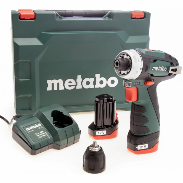 Metabo Akumulátorový šroubovák PowerMaxx BS Basic 2x2Ah
