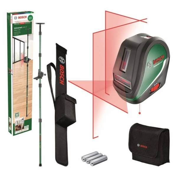 Křížový čárový laser Bosch UniversalLevel 3 Maxi sada