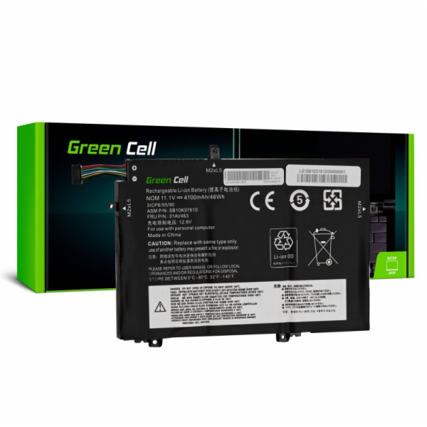 Green Cell Battery L17C3P52 L17L3P52 L17M3P53 L17M3P54 fo...
