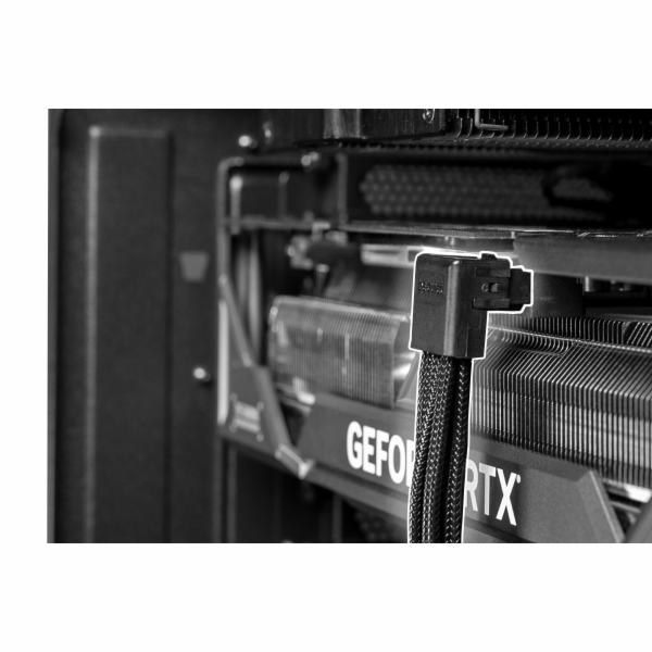 být zticha! 12VHPWR PCI-E kabel 90°