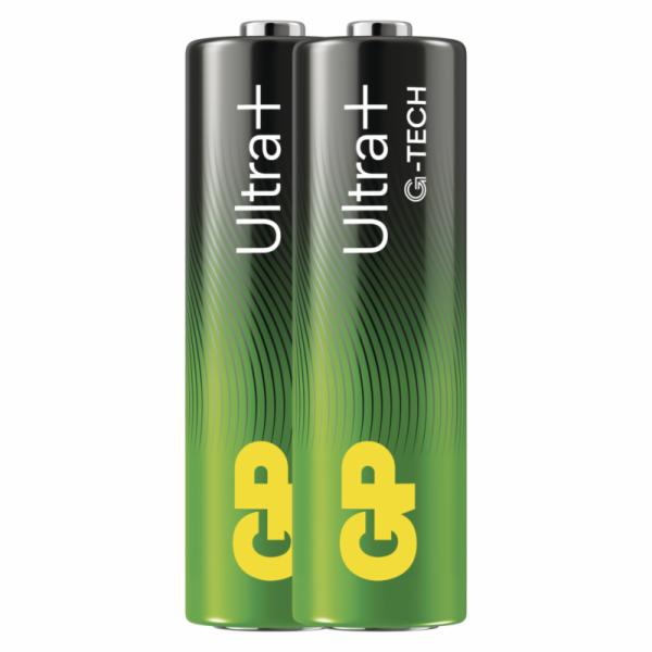 GP AA Ultra Plus, alkalická (LR6) - 2 ks