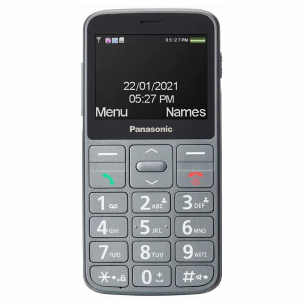 Telefon pro seniory KX-TU160 šedý