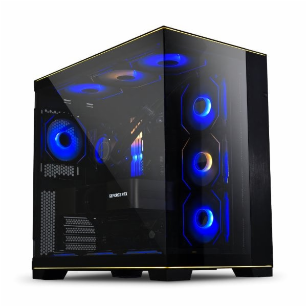 Tvrzené sklo Lian Li O11D EVO RGB - černé