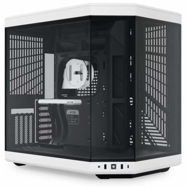HYTE skříň Y70 Panda / levé a přední sklo / Riser PCIe 4....