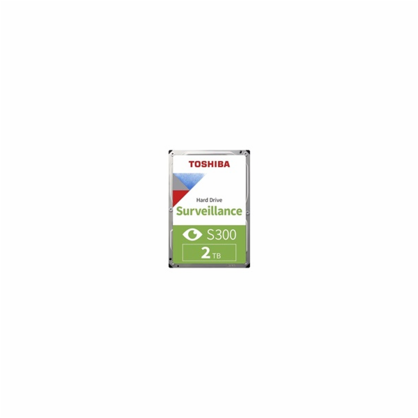 Toshiba interní HDD 2TB S300 Surveillance (SMR) 3.5" SATA...