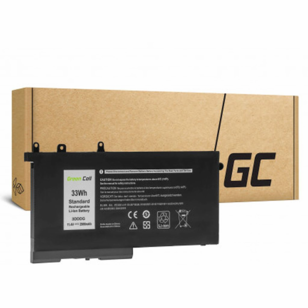 Green Cell 3DDDG 93FTF Battery for Dell Latitude 5280 529...